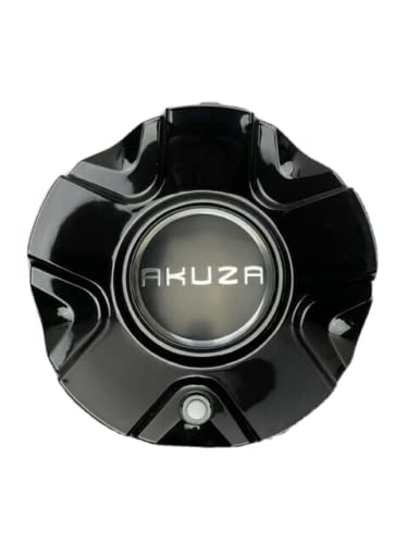 Akuza Gloss Black Wheel Center Cap EMR0848-CAR-CAP 18-20 - Wheel Center Caps