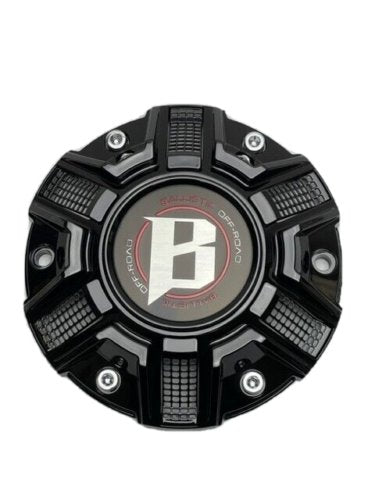 Ballistic Off-Road Gloss Black Wheel Center Cap CAP OR-D - Wheel Center Caps