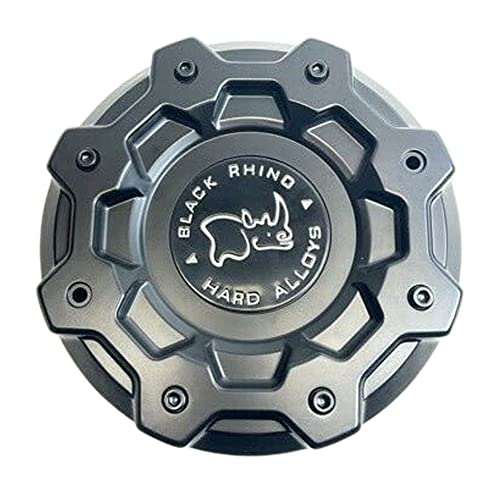 Black Rhino Abrams Matte Black Wheel Center Cap
