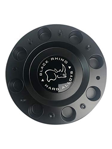 Black Rhino Armory Wheels 8 Lug 1244S02+MB-429 1244C02 Matte Black Center Cap - Wheel Center Caps