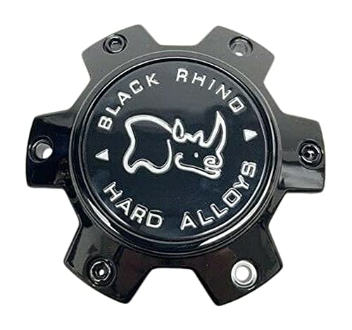 Black Rhino Gloss Black Wheel Center Cap M-873 