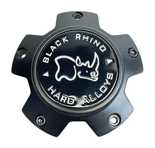 Black Rhino Matte Black Wheel Center Cap M-871