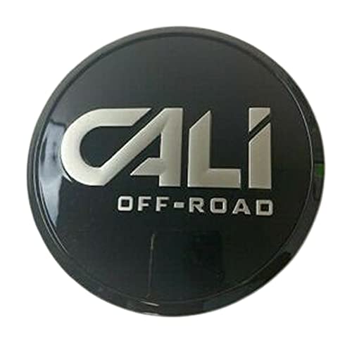 Cali Offroad C109108B04 12722012F-4 Gloss Black Wheel Center Cap - wheelcentercaps