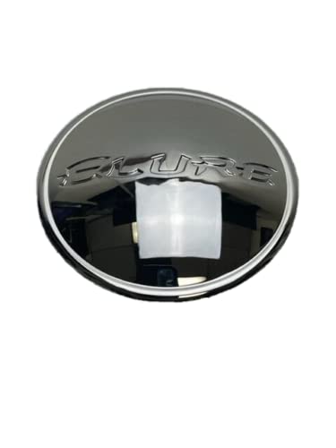 Elure Chrome Snap in Wheel Center Cap CC378-A2P SJ812-27 - Wheel Center Caps