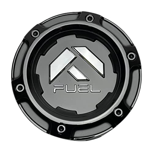 Fuel Offroad Wheels 1005-49TBLD Gloss and Matte Black Center Cap - Wheel Center Caps