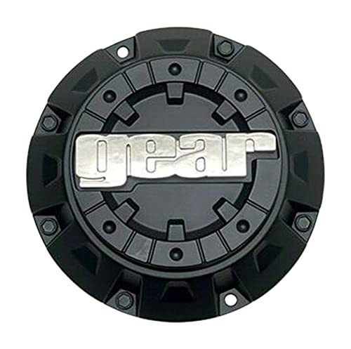 Gear Matte Black Wheel Center Cap 623L176 623L176-2 - wheelcentercaps