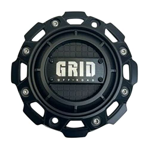Grid Off-Road Matte Black Wheel Center Cap