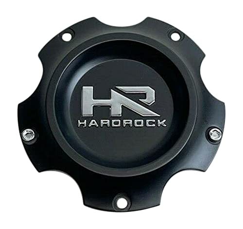 Hardrock Matte Black Wheel Center Cap