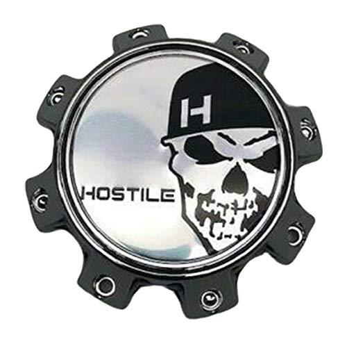 Hostile Special Edition Skull Logo Chrome Wheel Center Cap HC-8003