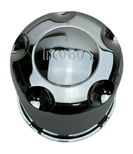 Incubus Wheels Chrome 8 Lug Push Thru Wheel Center Cap PCW-131CAP2 IA15-1 - Wheel Center Caps