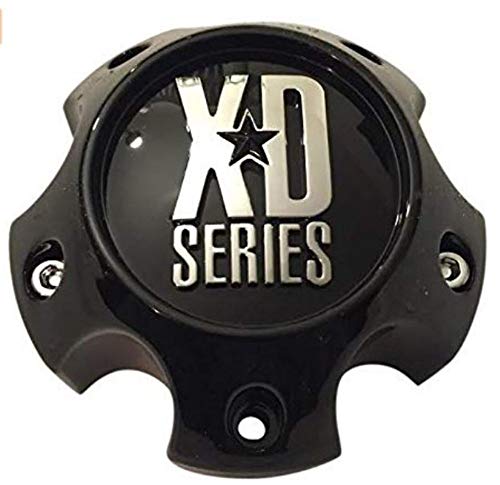 KMC XD Series 1079L121 A0181 5 Lug Gloss Black Center Cap - Wheel Center Caps