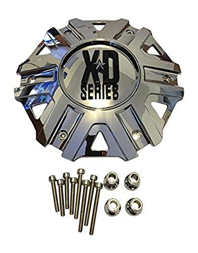 KMC XD Series Monster II 2 Cap M-959 Chrome Wheel Center Cap - wheelcentercaps