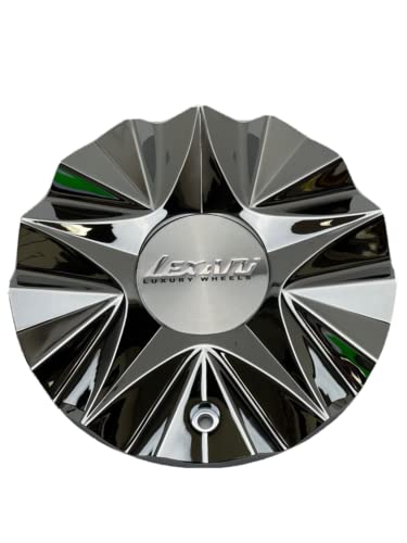 Lexani Ice Chrome Wheel Center Cap MS-CAP-L196 - Wheel Center Caps