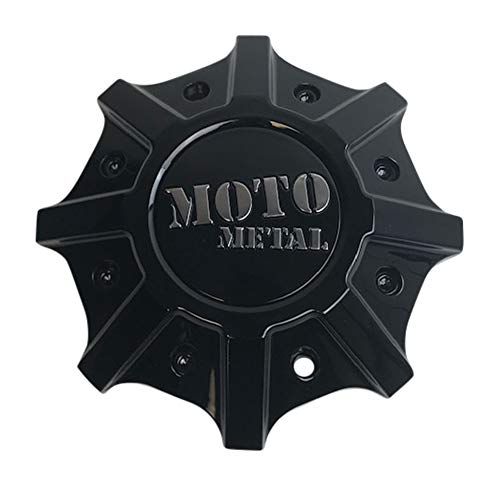 Moto Metal Wheels T142L215-H39-S1 Gloss Black Center Cap - Wheel Center Caps
