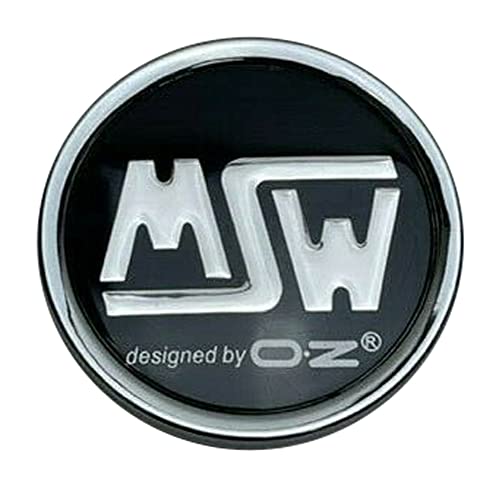 MSW by OZ Chrome Snap in Wheel Center Cap PCH89