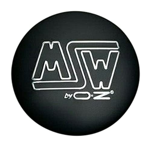 MSW by OZ Matte Black Outline Logo Snap in XC565BW