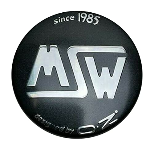 MSW by OZ Since 1985 Gray Snap in Wheel Center Cap