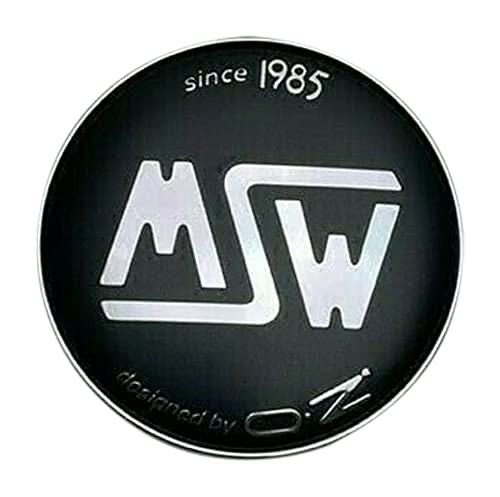 MSW by OZ Since 1985 Matte Black Snap in XC512BW-1