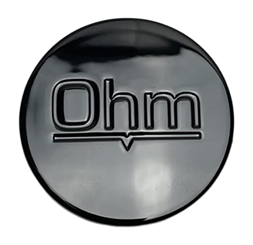 Ohm Wheels CC0HM360GB PSC036 Gloss Black Snap in Center Cap - Wheel Center Caps