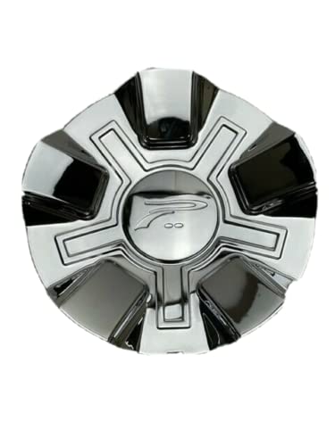 Platinum Chrome Snap in Wheel Center Cap 10152-CAP 89-9292C - Wheel Center Caps
