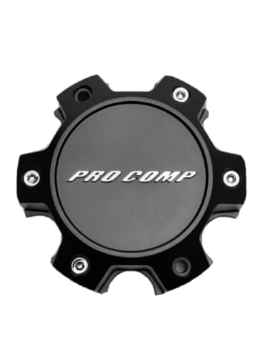 Pro Comp Matte Black Wheel Center Cap 504163542 5041635000 YL Stamped Decal - Wheel Center Caps