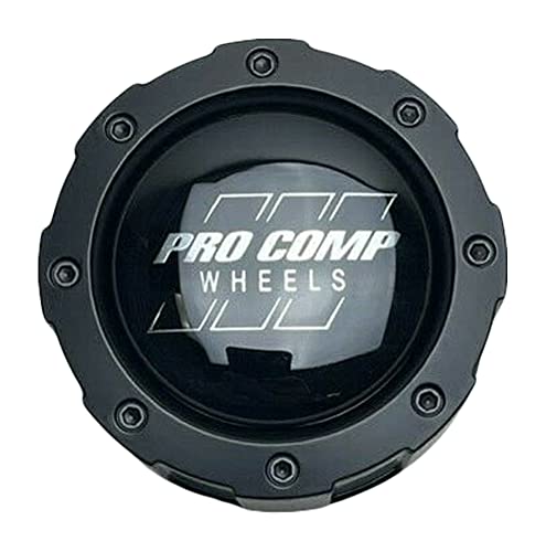 Pro Comp Wheels Satin Black Snap in Wheel Center Cap