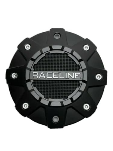 Raceline Wheels Matte Black Wheel Center Cap C119D - Wheel Center Caps