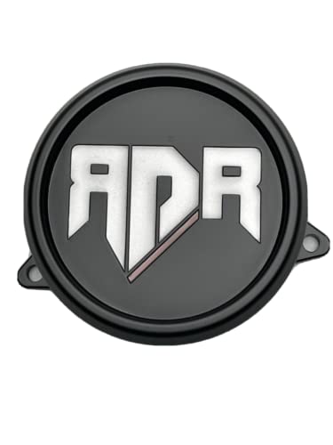 RDR Red Dirt Road Matte Black Wheel Center Cap CBRD5-B2P SJ1304-06 - Wheel Center Caps