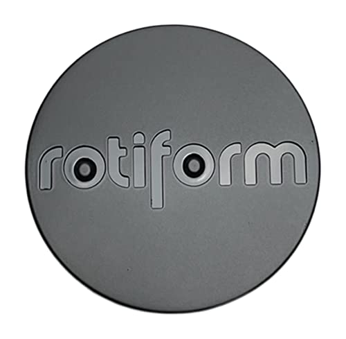 Rotiform Wheels 1004-40MB Matte Black Snap in Center Cap - Wheel Center Caps