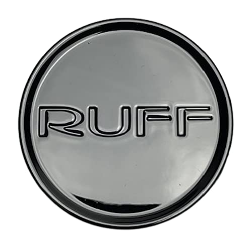 Ruff Racing Wheels MCS65NA28 MCS65NA28AC CCR006RUFGB Gloss Black Center Cap - Wheel Center Caps