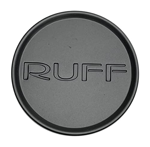 Ruff Racing Wheels MCS65NA28DC MCS65NA28 CCR006RUFMB Matte Black Center Cap - Wheel Center Caps
