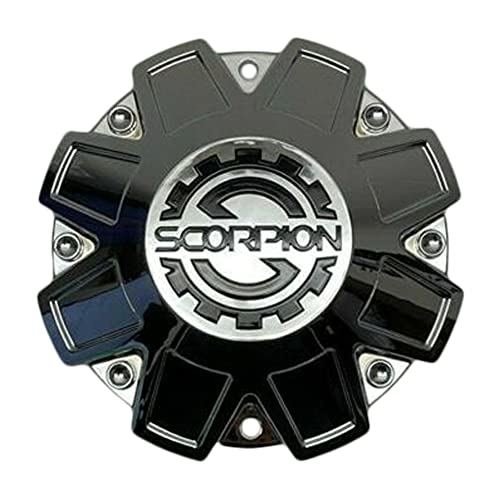 Scorpion Wheels Chrome Wheel Center Cap 244-CAP LG1606-65 - wheelcentercaps