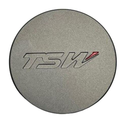 TSW Gray Snap in Wheel Center Cap SPCG18-T - Wheel Center Caps