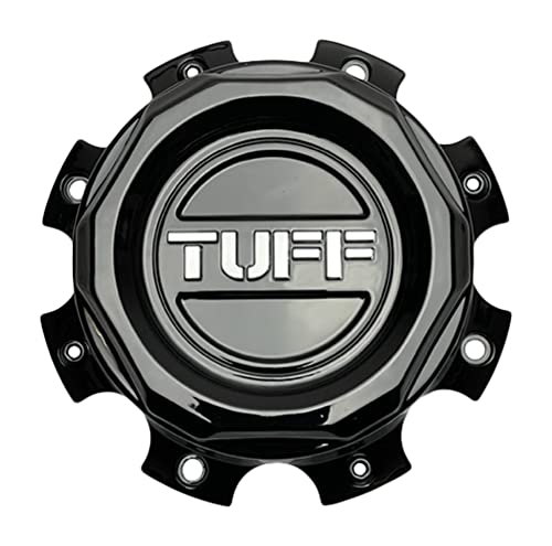 TUFF Wheels 1920S03 CCTFFB8165180GB Gloss Black Center Cap - Wheel Center Caps