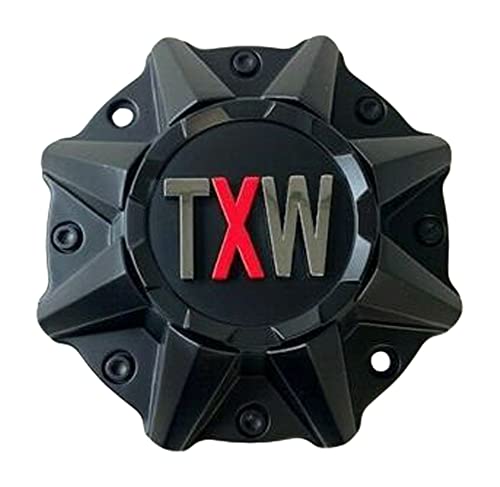 TXW Wheels OC 2 OC Matte Black Wheel Center Cap - wheelcentercaps