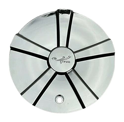Tyfun Chrome Wheel Center Cap T753-CAP TJ05122 - wheelcentercaps