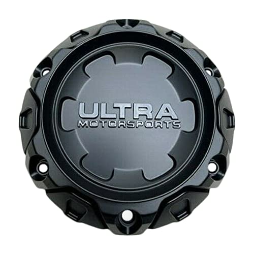 Ultra Motorsports Satin Black Wheel Center Cap 89-0056SB 89-0056 83182090F-1B - wheelcentercaps