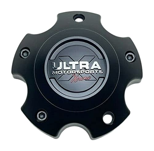 Ultra Motorsports Xtreme Satin Black 5 Lug Wheel Center Cap