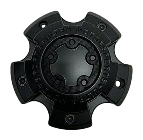 Ultra Wheel 5x135 5x5 5 Lug Matte Black Wheel Center Cap