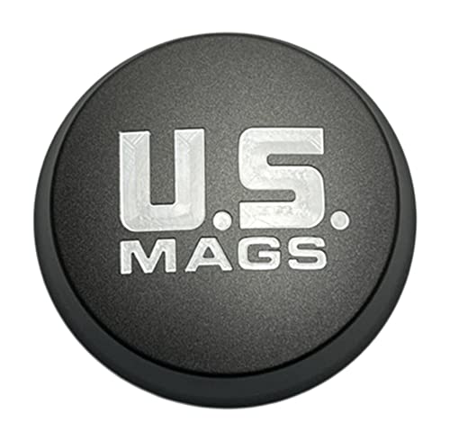 U.S. Mags Wheels 1014-09-06GD Gray Center Cap 3 Inch Diameter - Wheel Center Caps