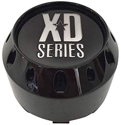 XD SERIES KMC 464K106GB 464K106 LG1405-23 Gloss Black Center Cap - wheelcentercaps