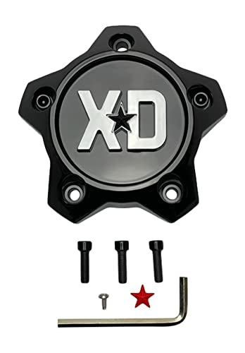 XD Series T167L1335S1-H34 Gloss Black Center Cap - Wheel Center Caps