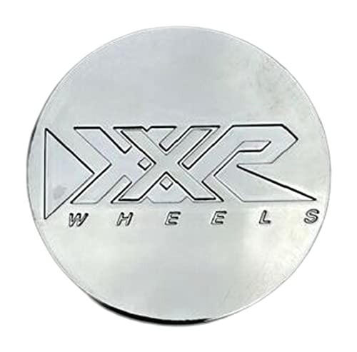 XXR Wheels Chromium Black Snap in Wheel Center Cap 31XR85 - Wheel Center Caps