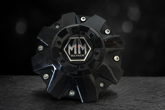 Mayhem Wheels Gloss Black C108040B01 806804B C-231-2 C-231-1-2 Center Cap editorial center cap identification guide