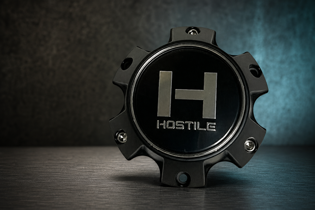 Hostile Wheels 6 Lug Satin Black Wheel Center Cap HC6003 editorial center cap identification guide