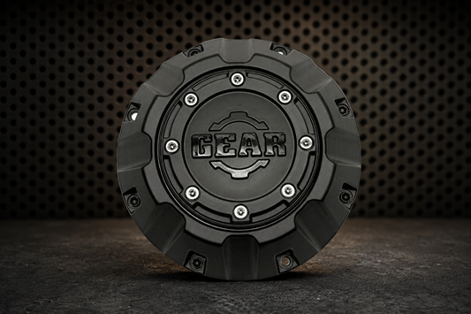 Gear Matte Black and Gloss Black Logo Wheel Center Cap 311L206 S1311-02 310L206-2 editorial center cap identification guide