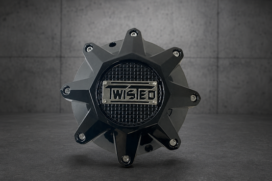 Twisted Wheels C430L213S C430L213S-B Gloss Black Wheel Center Cap replacement wheel center cap part C430L213S