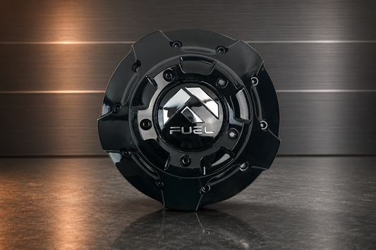 Fuel Offroad Wheels 1003-81GBR Gloss Black with Black Rivets Center Cap replacement wheel center cap hardware part 1003-81GBR