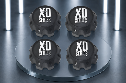 4 Pack KMC XD Series 1079L170MB Wheel Center Cap 8 Lug replacement wheel center cap part 1079L170MB