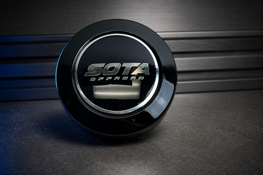 Sota Off-Road Gloss Black Snap in Wheel Center Cap A608F-5 A608F-6 replacement wheel center cap part A608F-5